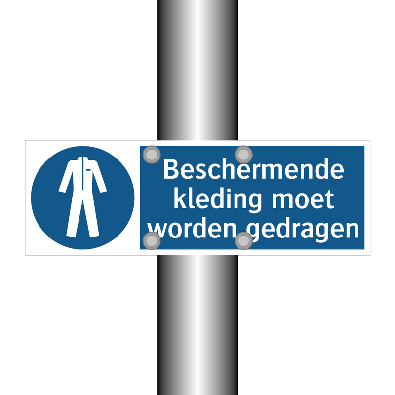 Beschermende kleding moet worden gedragen & Beschermende kleding moet worden gedragen