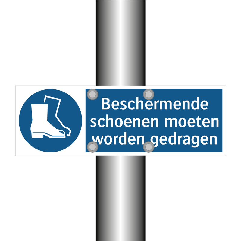 Beschermende schoenen moeten worden gedragen & Beschermende schoenen moeten worden gedragen