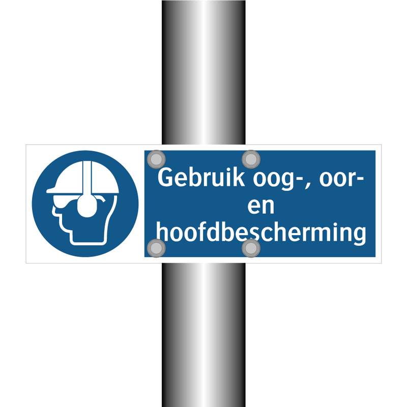 Gebruik oog-, oor- en hoofdbescherming & Gebruik oog-, oor- en hoofdbescherming