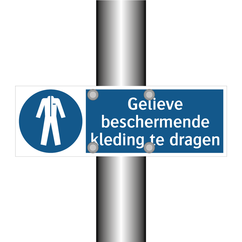 Gelieve beschermende kleding te dragen & Gelieve beschermende kleding te dragen