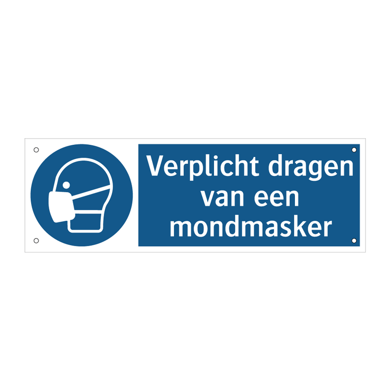 Verplicht dragen van een mondmasker & Verplicht dragen van een mondmasker