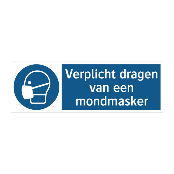 Verplicht dragen van een mondmasker & Verplicht dragen van een mondmasker