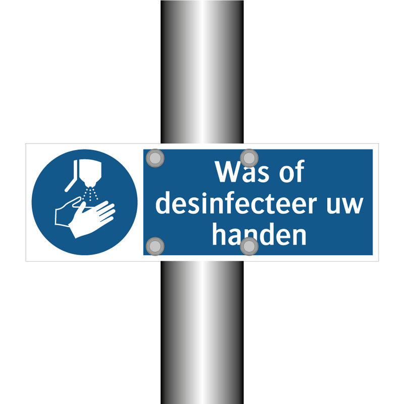 Was of desinfecteer uw handen & Was of desinfecteer uw handen & Was of desinfecteer uw handen