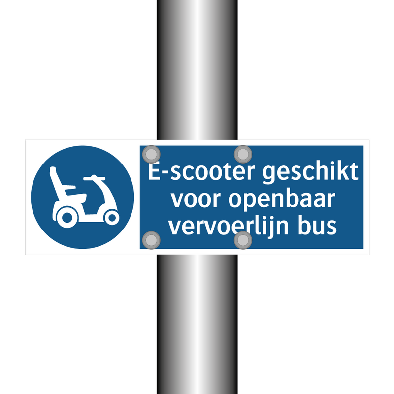 E-scooter geschikt voor openbaar vervoerlijn bus & E-scooter geschikt voor openbaar vervoerlijn bus