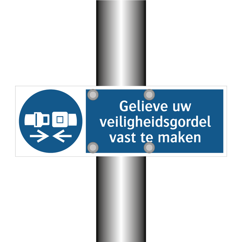 Gelieve uw veiligheidsgordel vast te maken & Gelieve uw veiligheidsgordel vast te maken