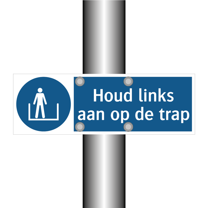 Houd links aan op de trap & Houd links aan op de trap & Houd links aan op de trap