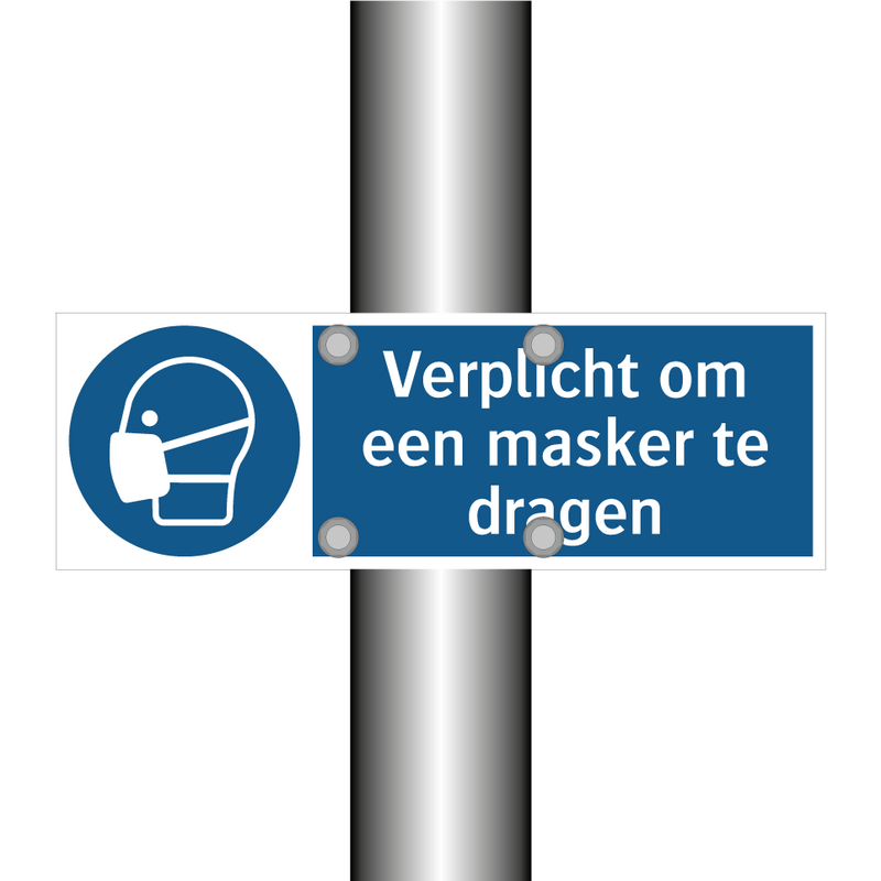 Verplicht om een ​​masker te dragen & Verplicht om een ​​masker te dragen