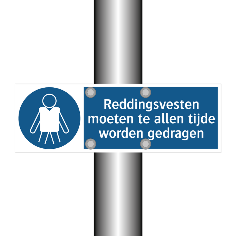 Reddingsvesten moeten te allen tijde worden gedragen