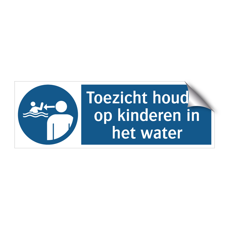 Toezicht houden op kinderen in het water & Toezicht houden op kinderen in het water