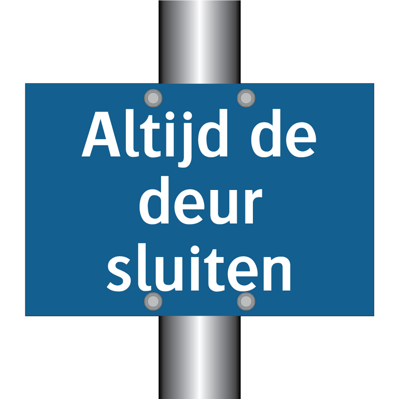 Altijd de deur sluiten & Altijd de deur sluiten & Altijd de deur sluiten & Altijd de deur sluiten