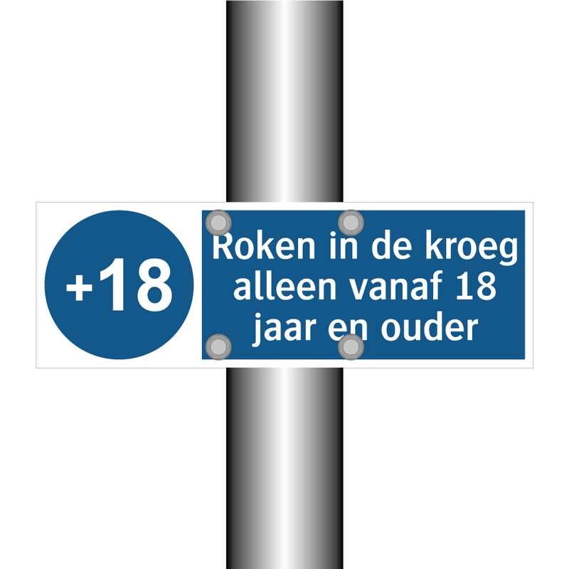 Roken in de kroeg alleen vanaf 18 jaar en ouder & Roken in de kroeg alleen vanaf 18 jaar en ouder