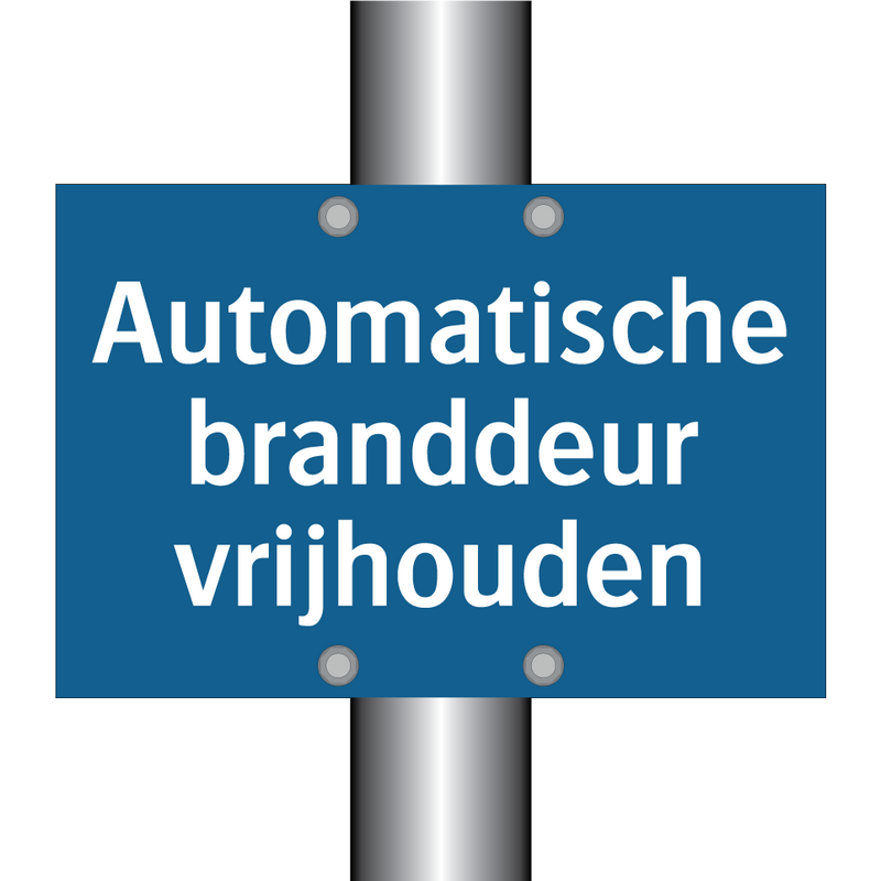 Automatische branddeur vrijhouden & Automatische branddeur vrijhouden