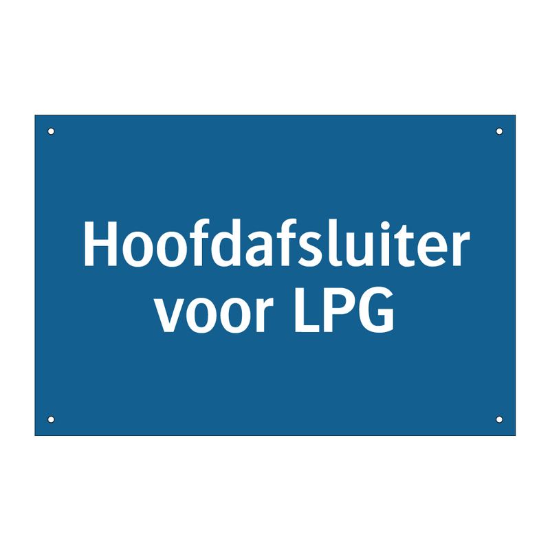 Hoofdafsluiter voor LPG & Hoofdafsluiter voor LPG & Hoofdafsluiter voor LPG