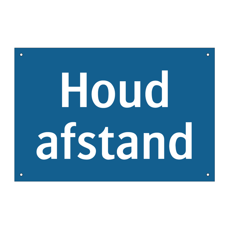 Houd afstand & Houd afstand & Houd afstand & Houd afstand & Houd afstand & Houd afstand