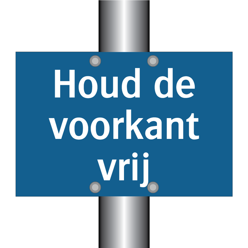 Houd de voorkant vrij & Houd de voorkant vrij & Houd de voorkant vrij & Houd de voorkant vrij