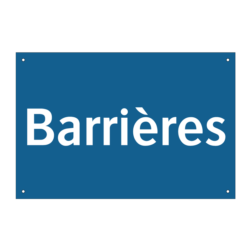 Barrières & Barrières & Barrières & Barrières & Barrières & Barrières & Barrières