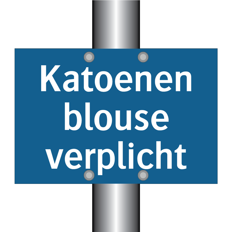 Katoenen blouse verplicht & Katoenen blouse verplicht & Katoenen blouse verplicht