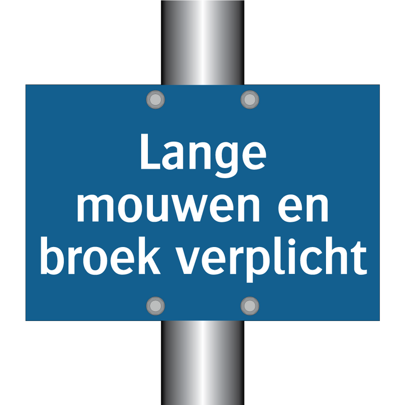 Lange mouwen en broek verplicht & Lange mouwen en broek verplicht & Lange mouwen en broek verplicht