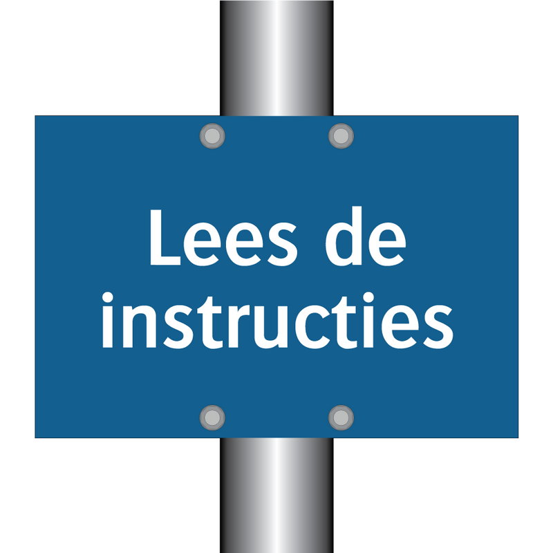 Lees de instructies & Lees de instructies & Lees de instructies & Lees de instructies