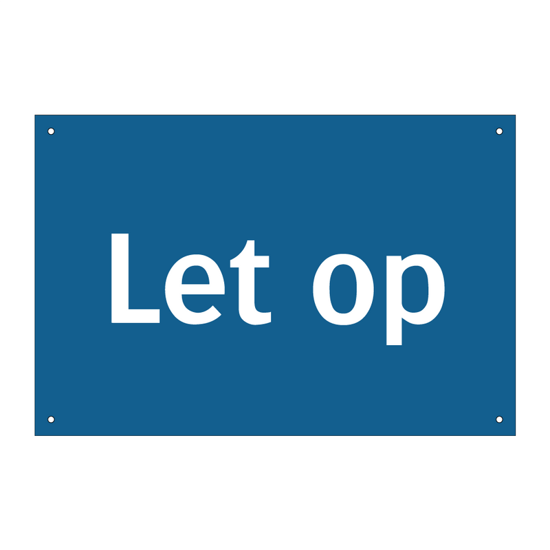 Let op & Let op & Let op & Let op & Let op & Let op & Let op & Let op & Let op & Let op