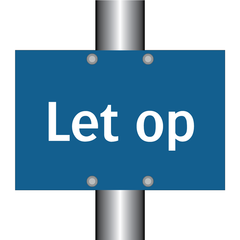 Let op & Let op & Let op & Let op & Let op