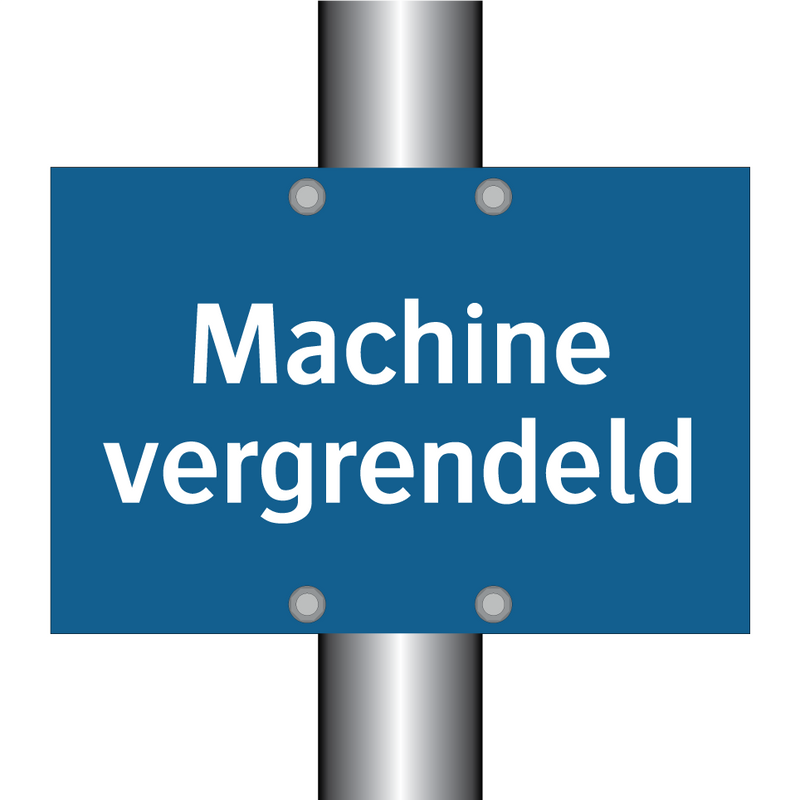 Machine vergrendeld & Machine vergrendeld & Machine vergrendeld & Machine vergrendeld