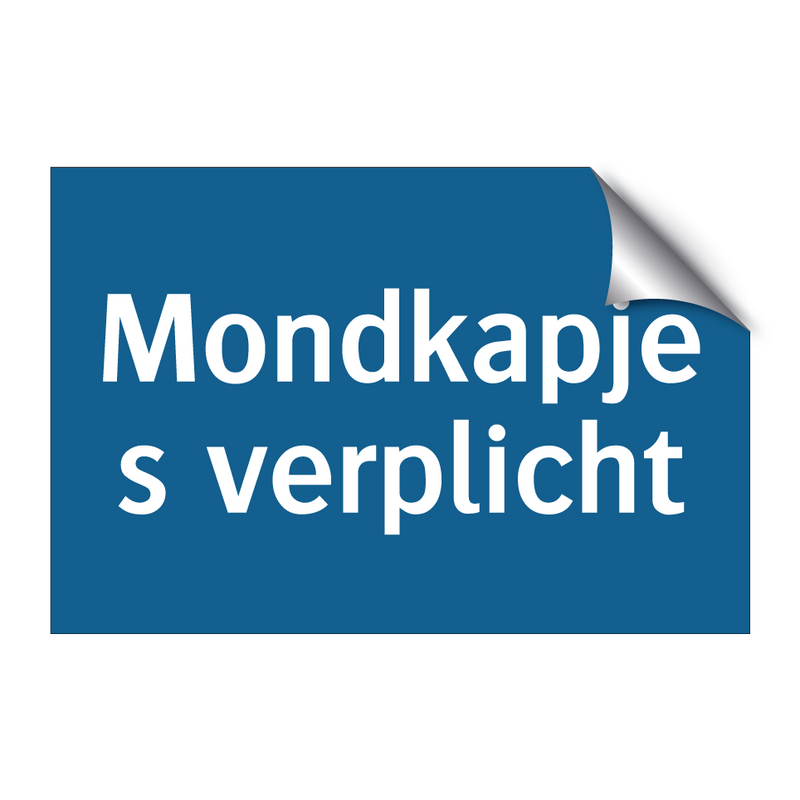 Mondkapjes verplicht & Mondkapjes verplicht & Mondkapjes verplicht & Mondkapjes verplicht