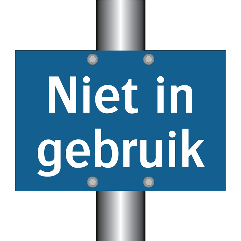 Niet in gebruik & Niet in gebruik & Niet in gebruik & Niet in gebruik & Niet in gebruik