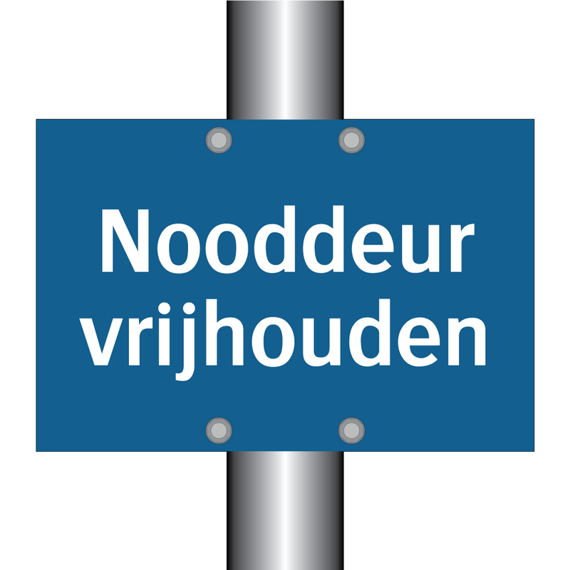 Nooddeur vrijhouden & Nooddeur vrijhouden & Nooddeur vrijhouden & Nooddeur vrijhouden