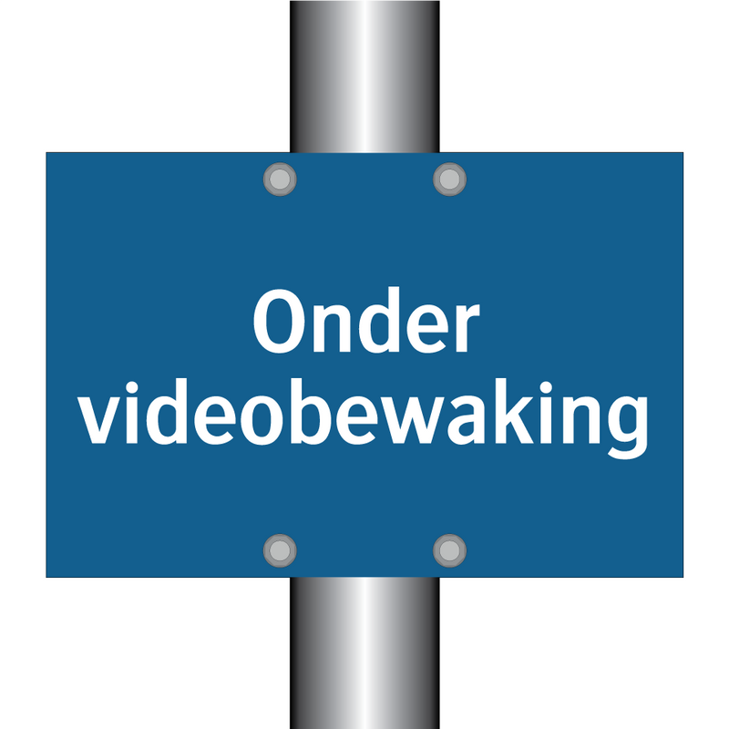 Onder videobewaking & Onder videobewaking & Onder videobewaking & Onder videobewaking