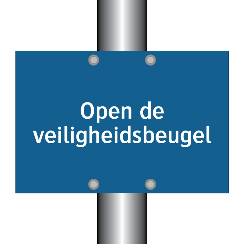 Open de veiligheidsbeugel & Open de veiligheidsbeugel & Open de veiligheidsbeugel