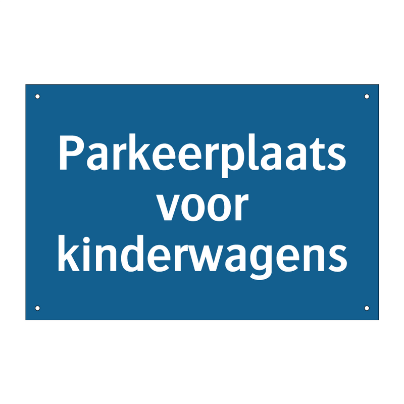 Parkeerplaats voor kinderwagens & Parkeerplaats voor kinderwagens & Parkeerplaats voor kinderwagens