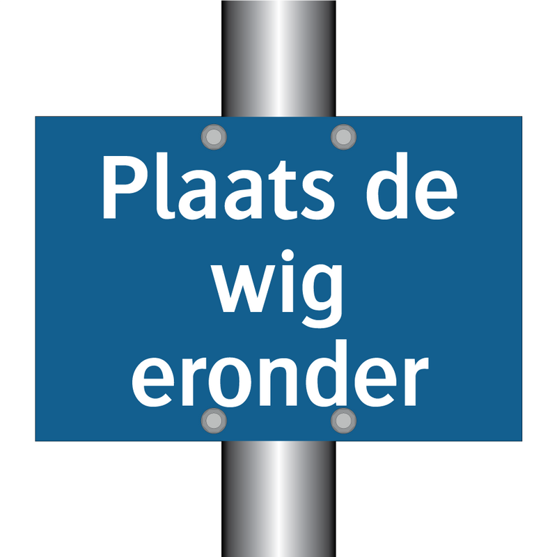 Plaats de wig eronder & Plaats de wig eronder & Plaats de wig eronder & Plaats de wig eronder