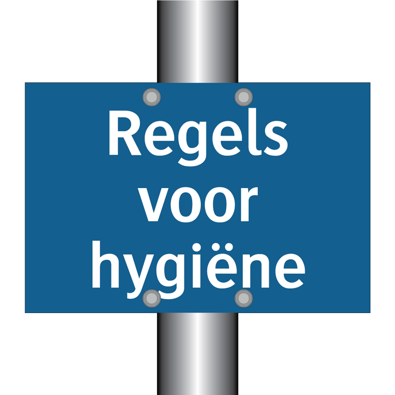 Regels voor hygiëne & Regels voor hygiëne & Regels voor hygiëne & Regels voor hygiëne