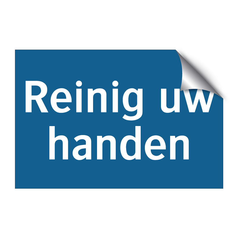 Reinig uw handen & Reinig uw handen & Reinig uw handen & Reinig uw handen