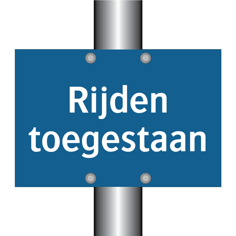 Rijden toegestaan & Rijden toegestaan & Rijden toegestaan & Rijden toegestaan & Rijden toegestaan