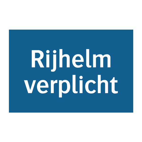 Rijhelm verplicht & Rijhelm verplicht & Rijhelm verplicht & Rijhelm verplicht & Rijhelm verplicht