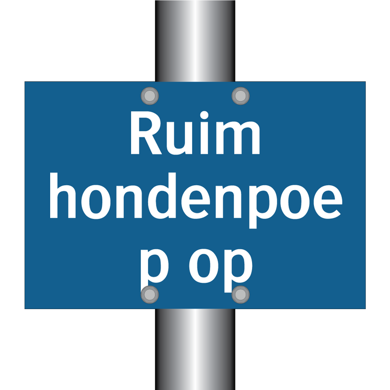 Ruim hondenpoep op & Ruim hondenpoep op & Ruim hondenpoep op & Ruim hondenpoep op