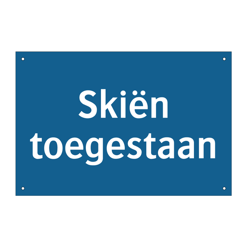 Skiën toegestaan & Skiën toegestaan & Skiën toegestaan & Skiën toegestaan & Skiën toegestaan