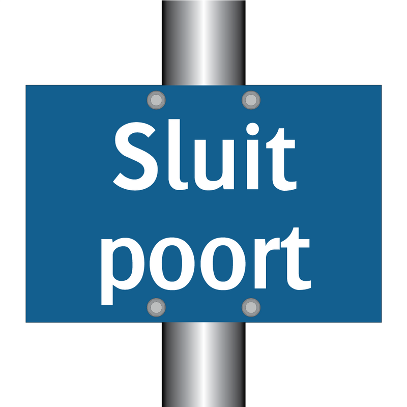 Sluit poort & Sluit poort & Sluit poort & Sluit poort & Sluit poort