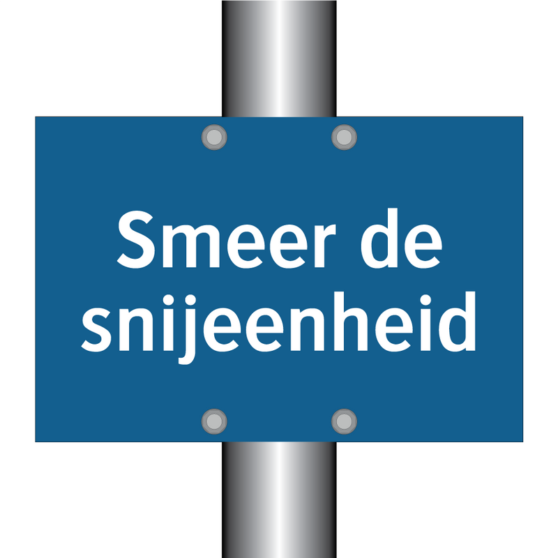 Smeer de snijeenheid & Smeer de snijeenheid & Smeer de snijeenheid & Smeer de snijeenheid