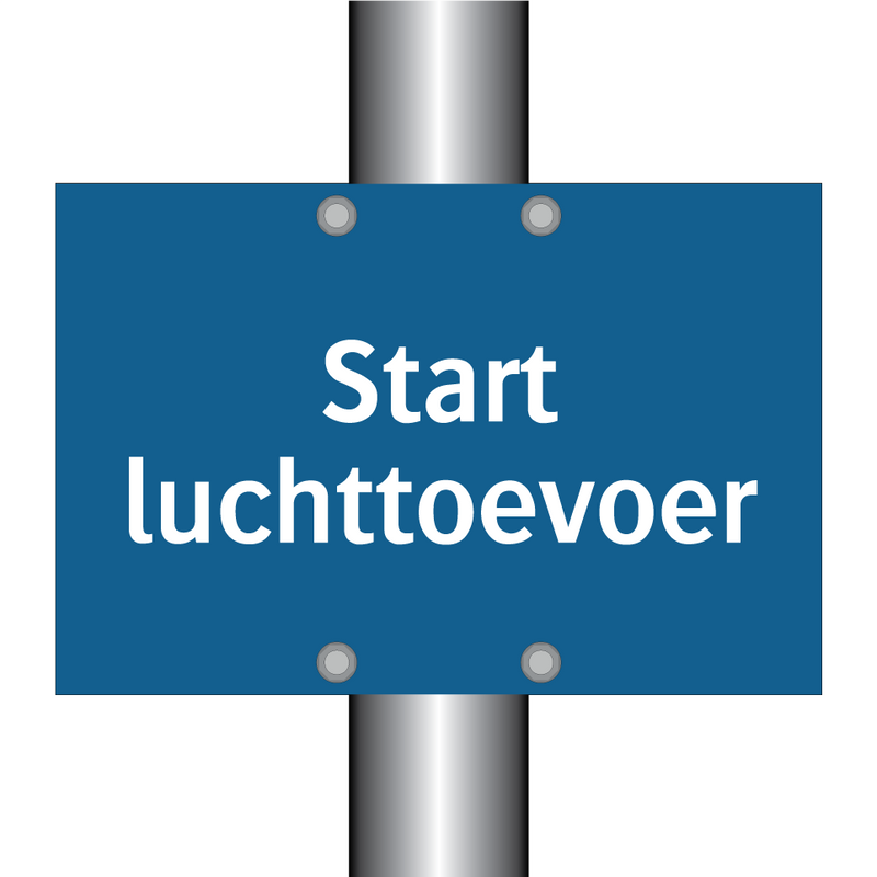 Start luchttoevoer & Start luchttoevoer & Start luchttoevoer & Start luchttoevoer