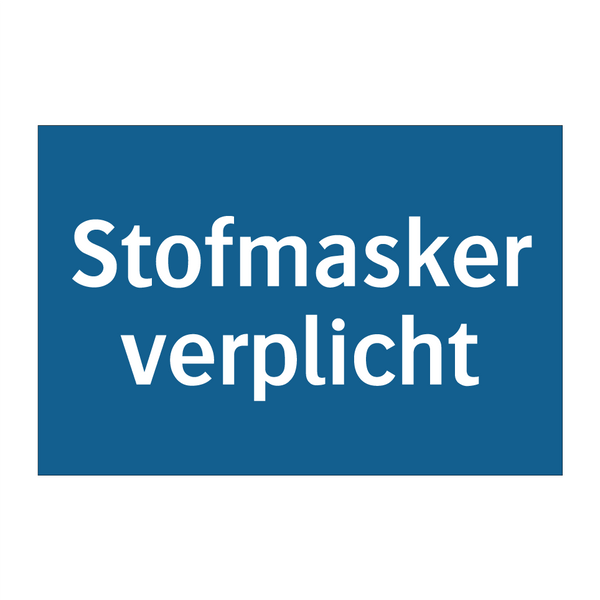 Stofmasker verplicht & Stofmasker verplicht & Stofmasker verplicht & Stofmasker verplicht