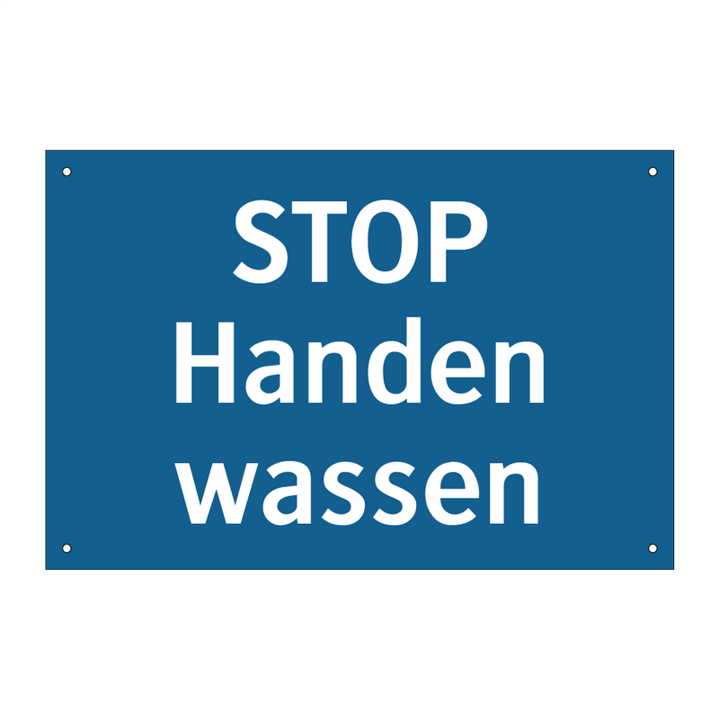 STOP Handen wassen & STOP Handen wassen & STOP Handen wassen & STOP Handen wassen