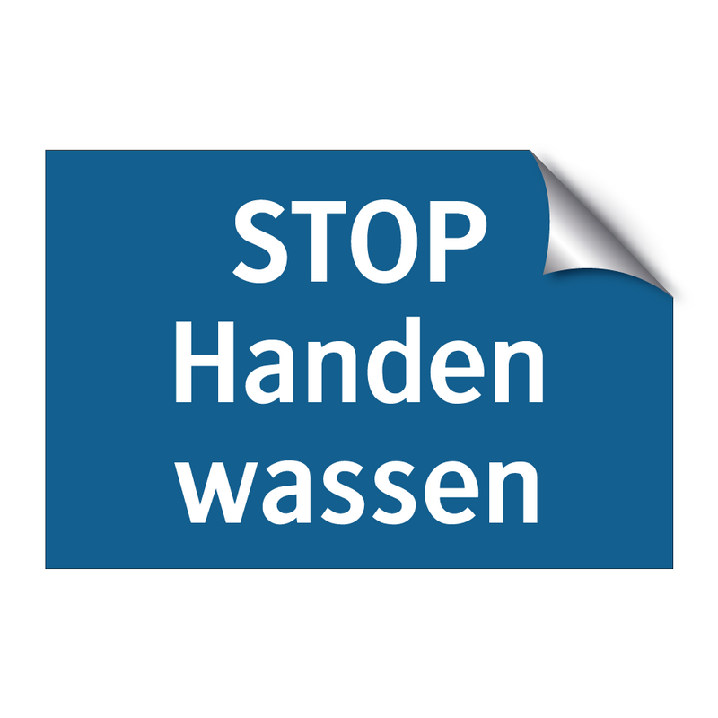 STOP Handen wassen & STOP Handen wassen & STOP Handen wassen & STOP Handen wassen