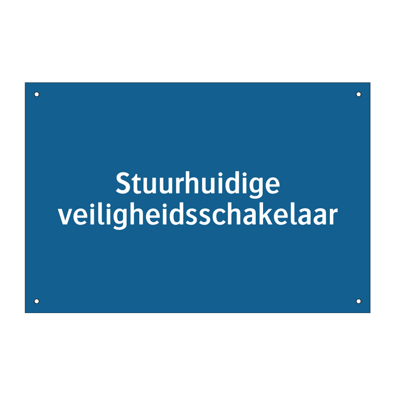 Stuurhuidige veiligheidsschakelaar & Stuurhuidige veiligheidsschakelaar