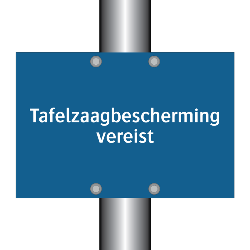 Tafelzaagbescherming vereist & Tafelzaagbescherming vereist & Tafelzaagbescherming vereist