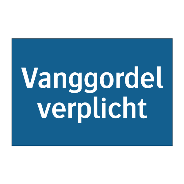 Vanggordel verplicht & Vanggordel verplicht & Vanggordel verplicht & Vanggordel verplicht