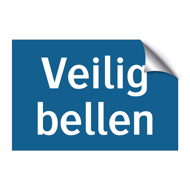 Veilig bellen & Veilig bellen & Veilig bellen & Veilig bellen