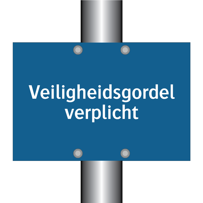 Veiligheidsgordel verplicht & Veiligheidsgordel verplicht & Veiligheidsgordel verplicht